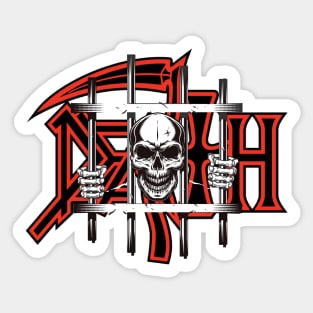 Death Metal Sticker